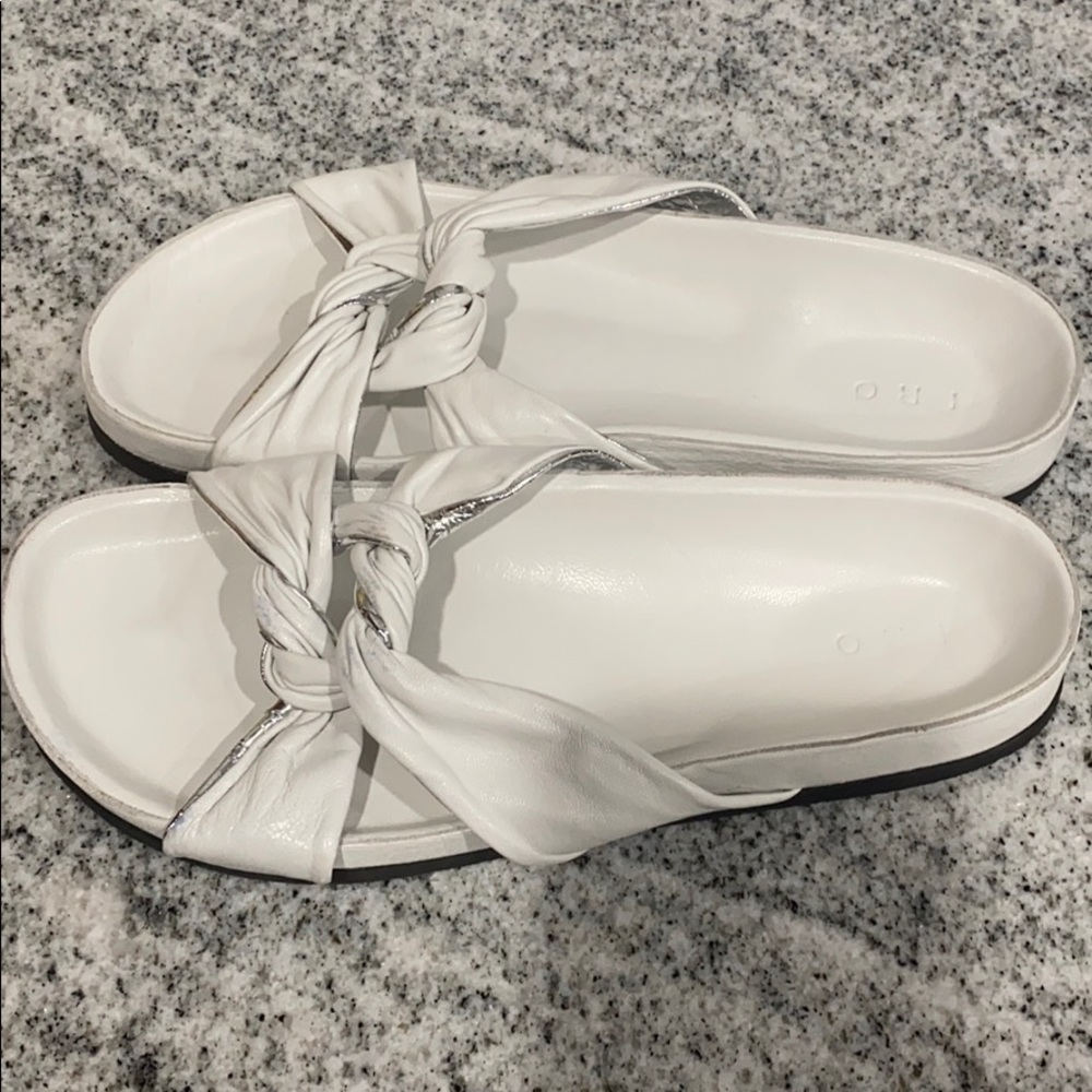 IRO Knotty Leather Slide